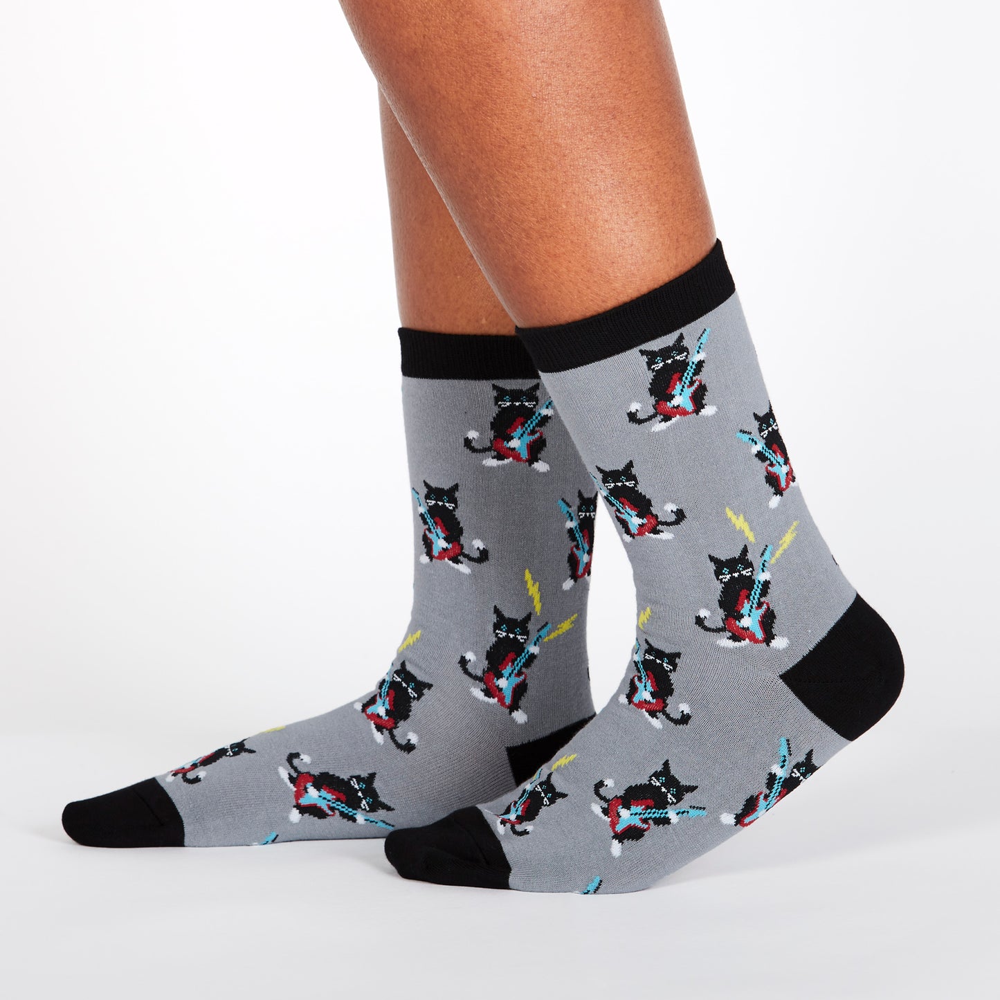 Sock It To Me Women's Crew Socks - Rock Paw-ty