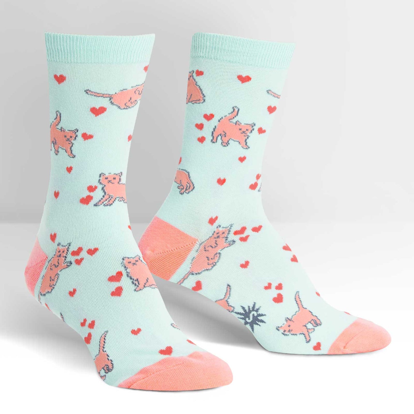 Sock It To Me Women's Crew Socks - Smitten Kitten