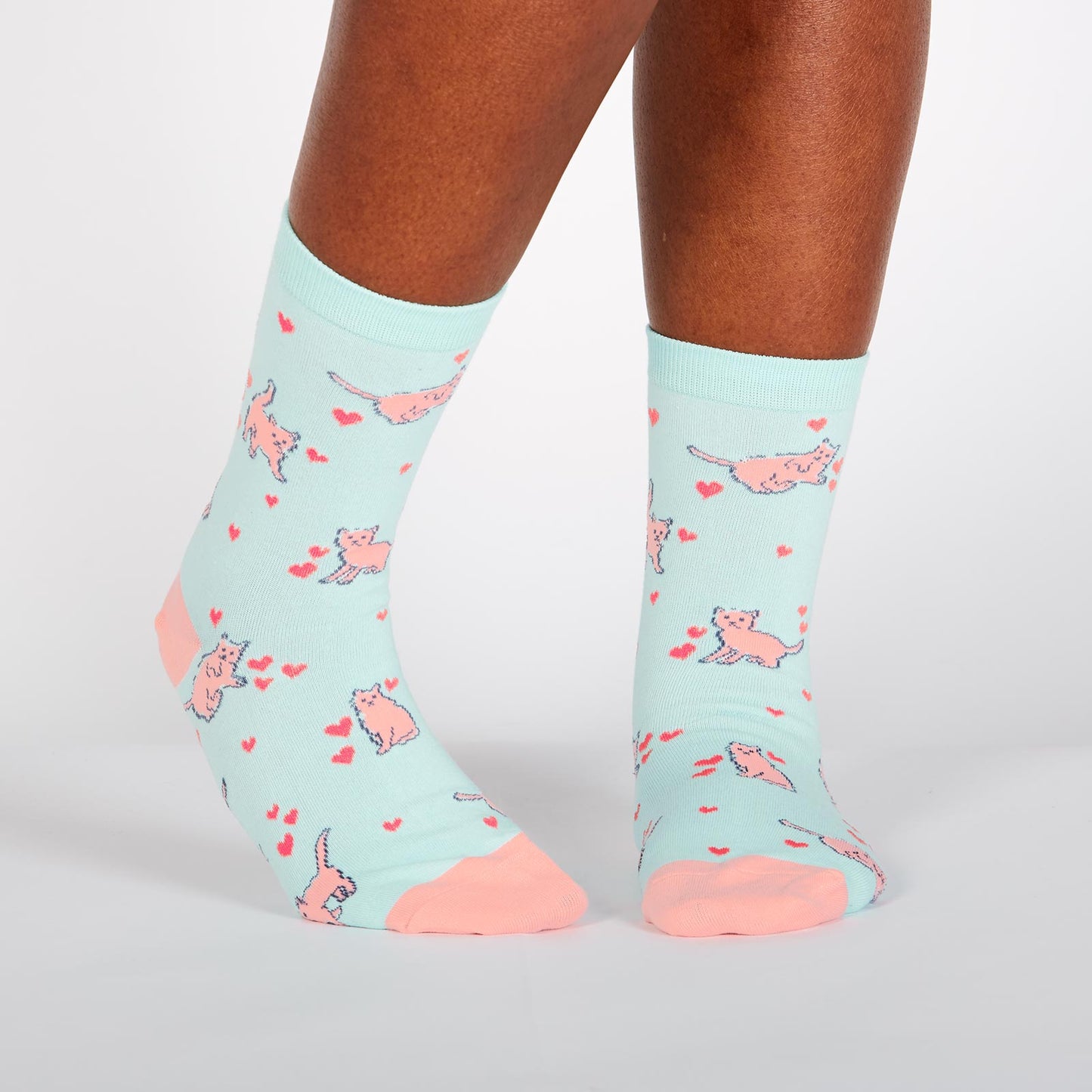 Sock It To Me Women's Crew Socks - Smitten Kitten