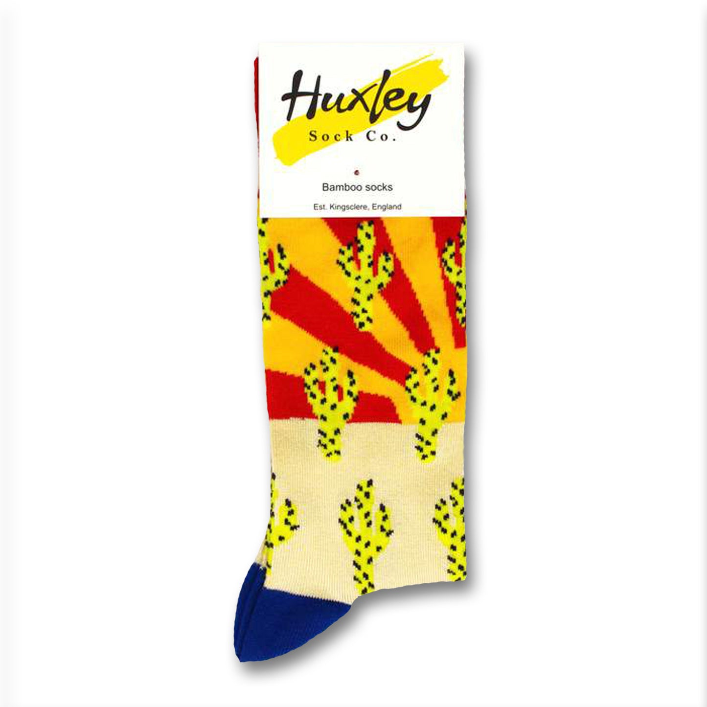 Huxley Sock Co. Men's Crew Socks - Arizona (Bamboo Socks)