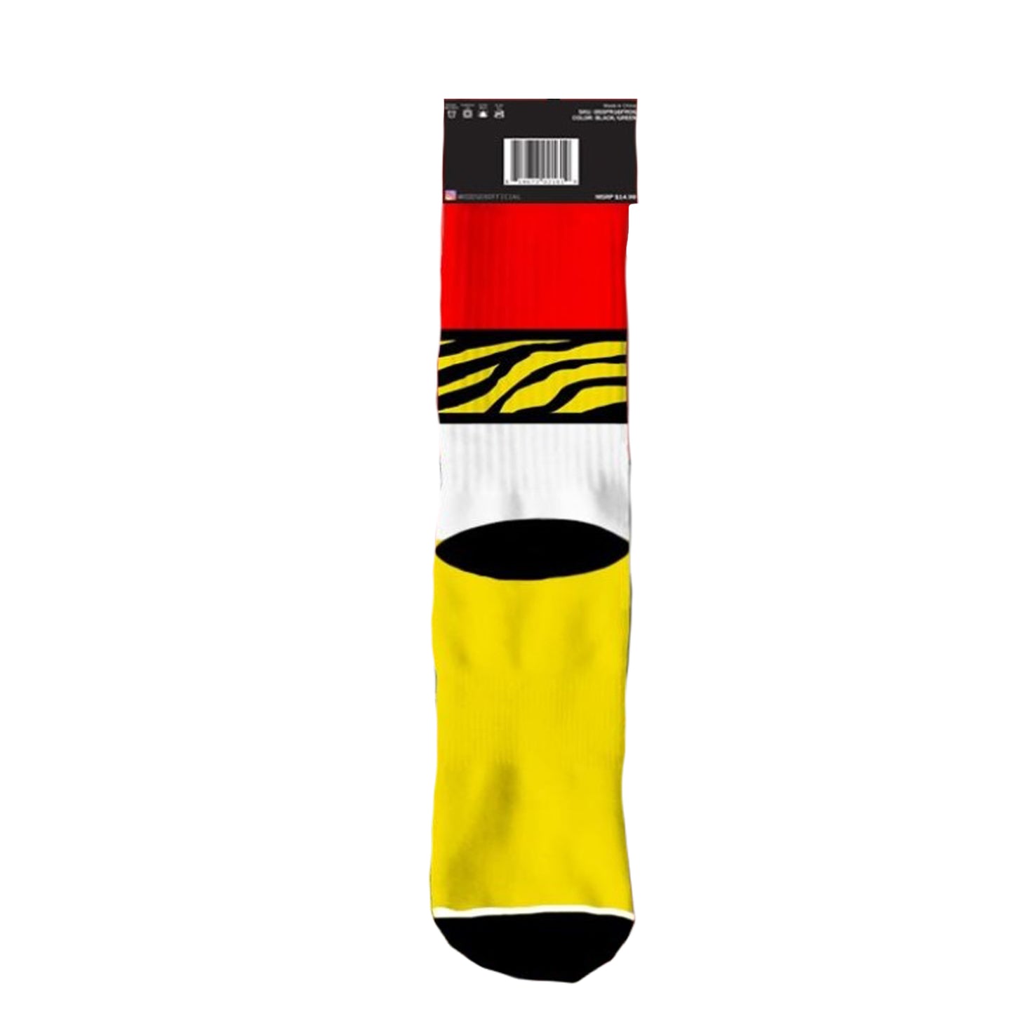 Odd Sox Men's Crew Socks - King of the Ring (WWE)