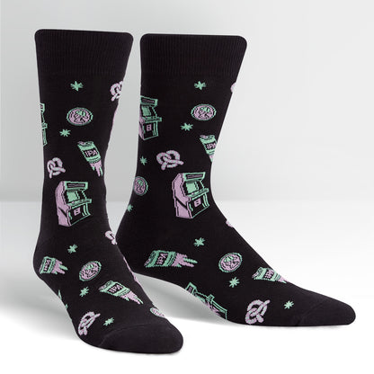 Sock It To Me Men's Crew Socks - Cosmic Arcade