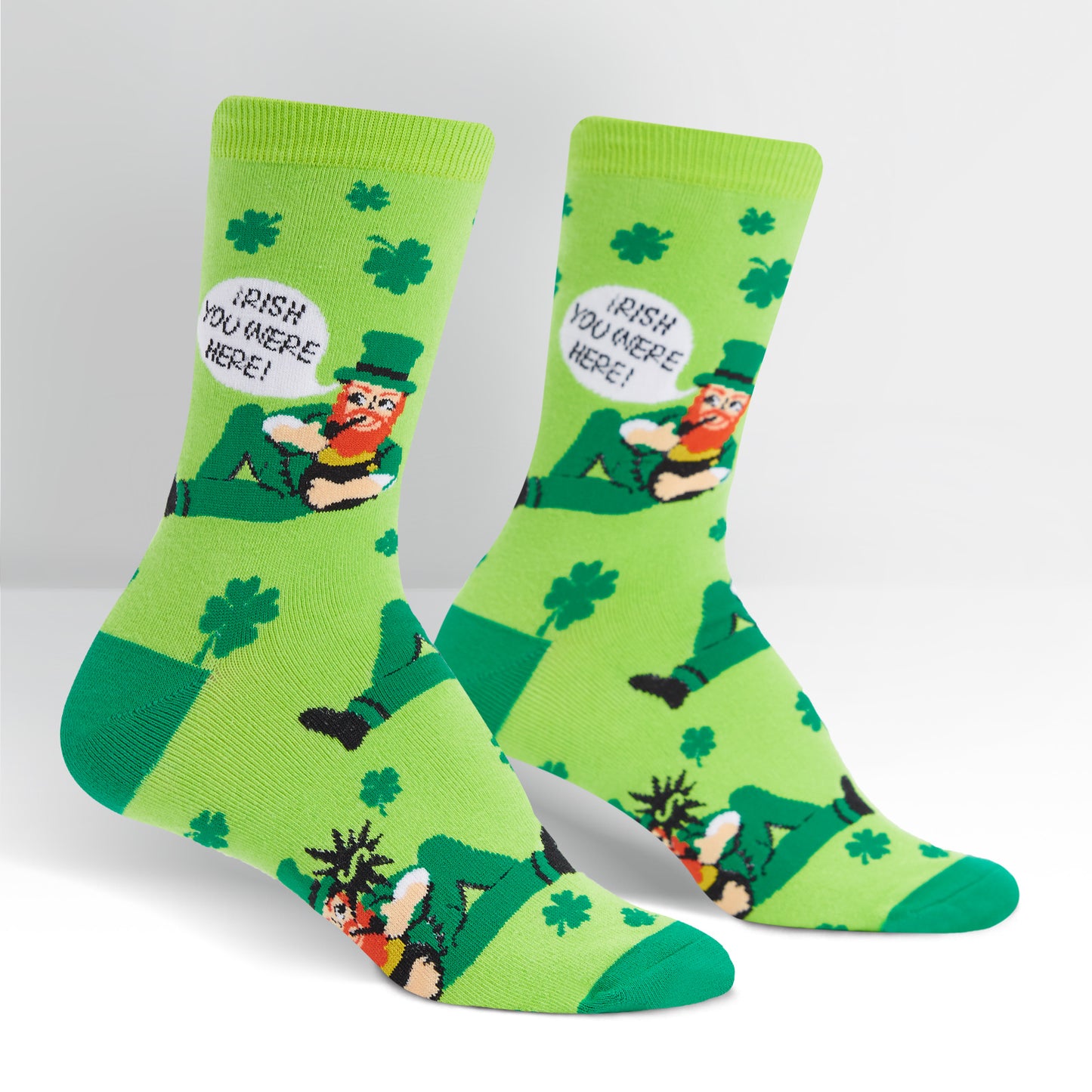 Sock It To Me Women's Crew Socks - Irish You Were Here