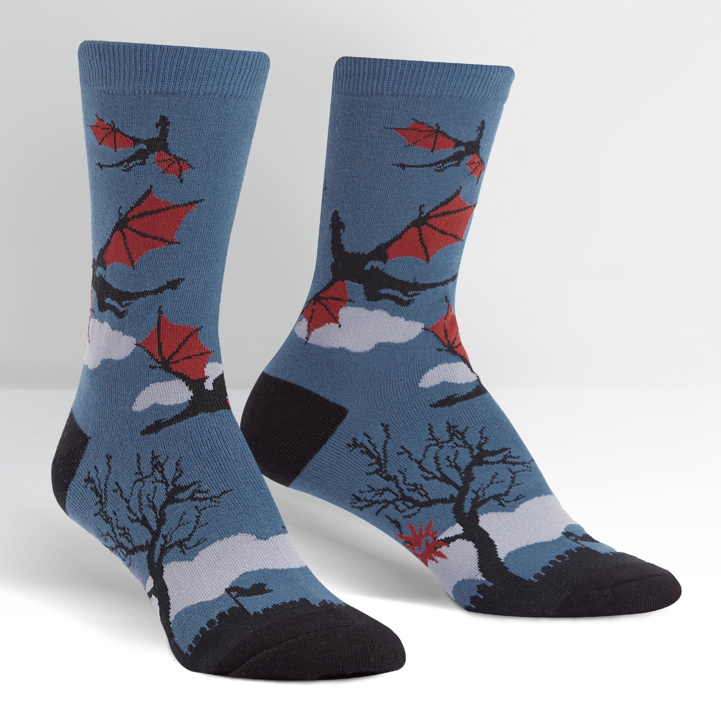 Sock It To Me Women's Crew Socks - Twilight Flight