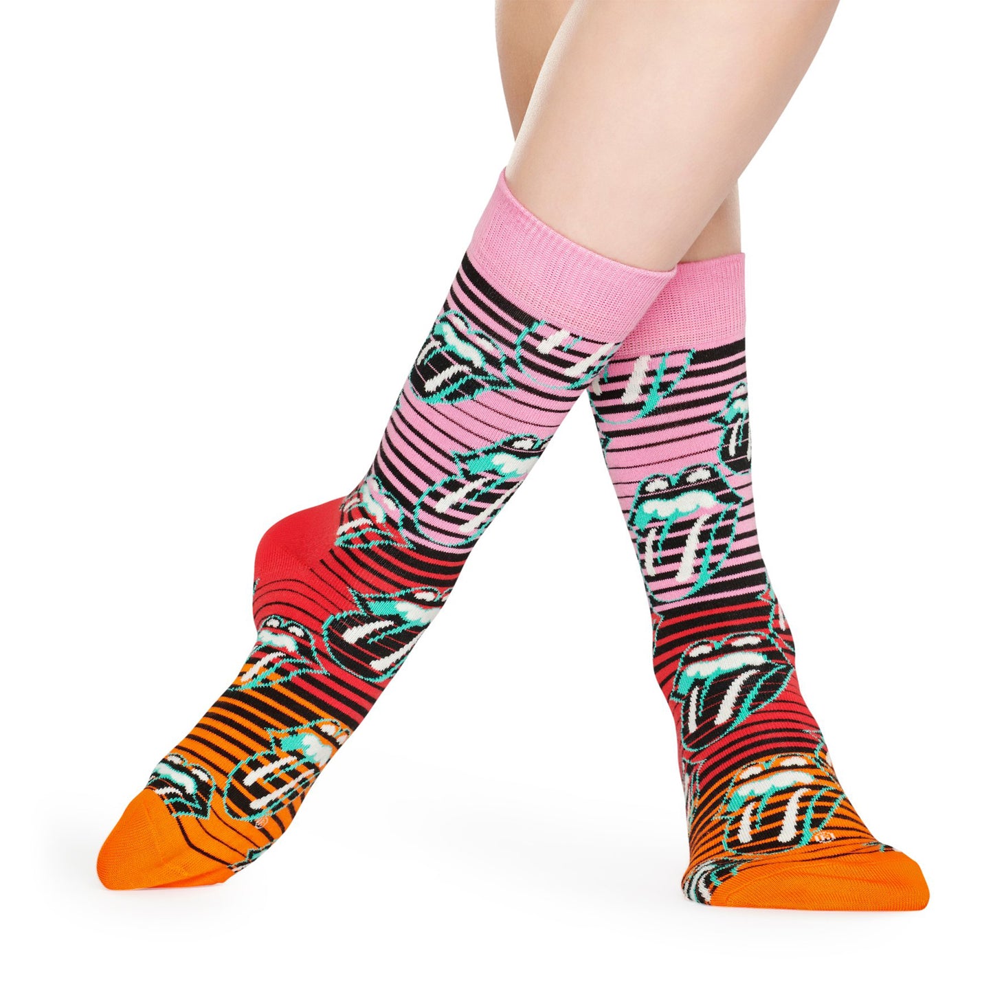 Happy Socks x The Rolling Stones Women's Crew Socks - Ruby Tuesday