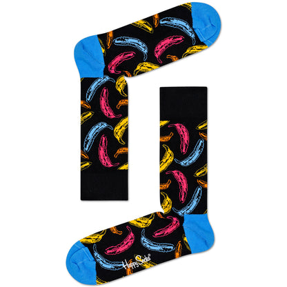 Happy Socks x Andy Warhol Women's Crew Socks - Banana