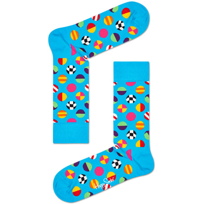 Happy Socks Women's Crew Socks - Clashing Dot