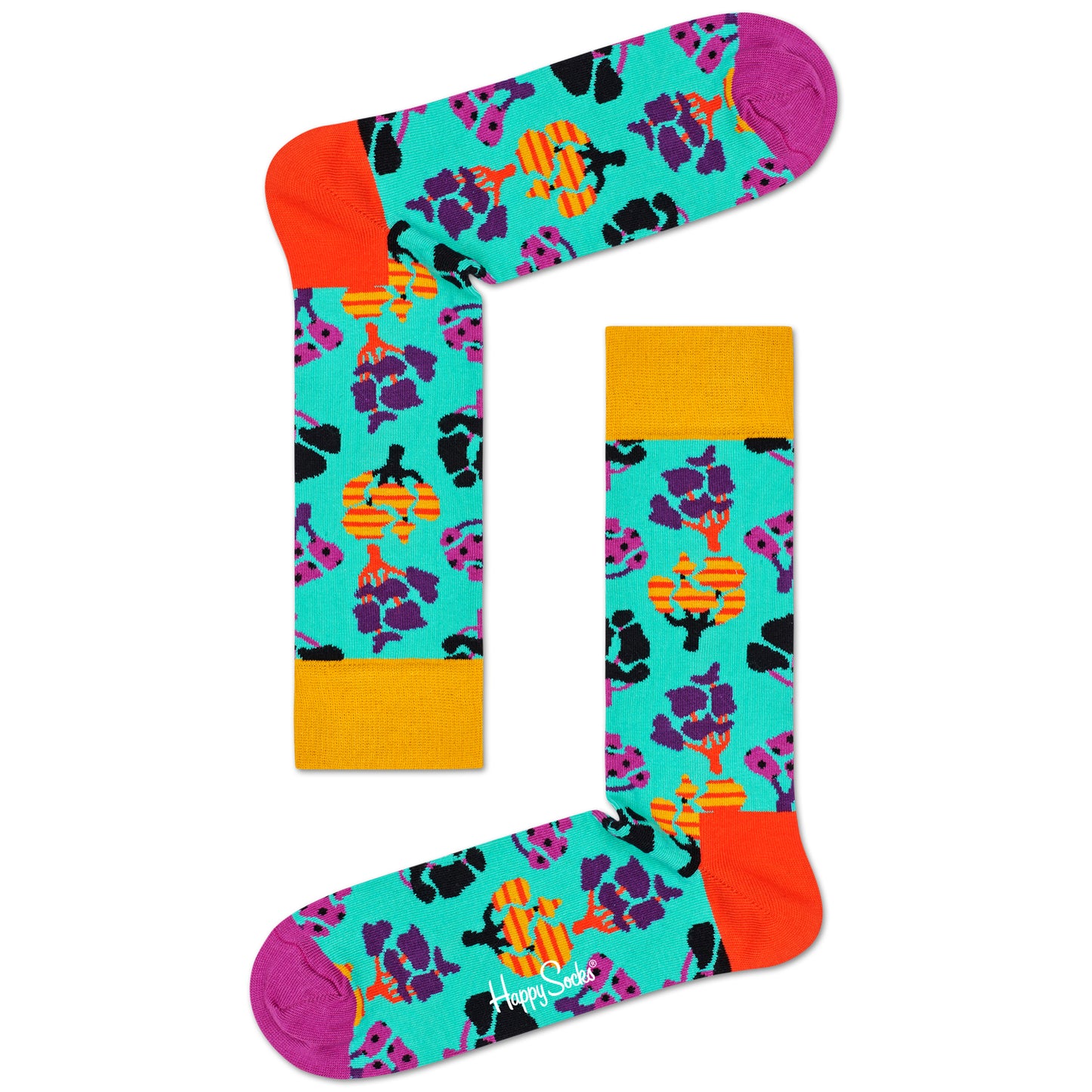 Happy Socks Women's Crew Socks - Tree