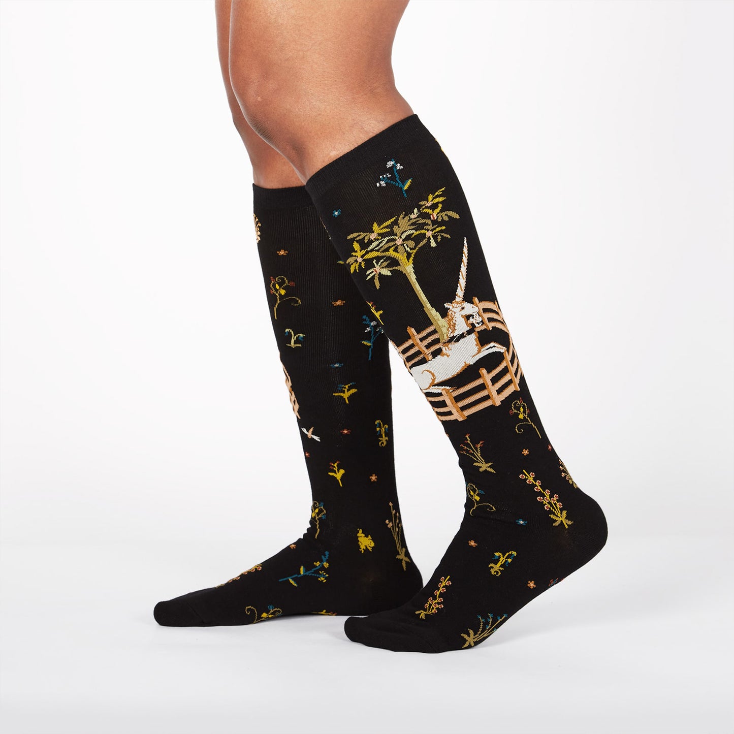 Sock It To Me Women's Knee High Socks - Unicorn In Captivity