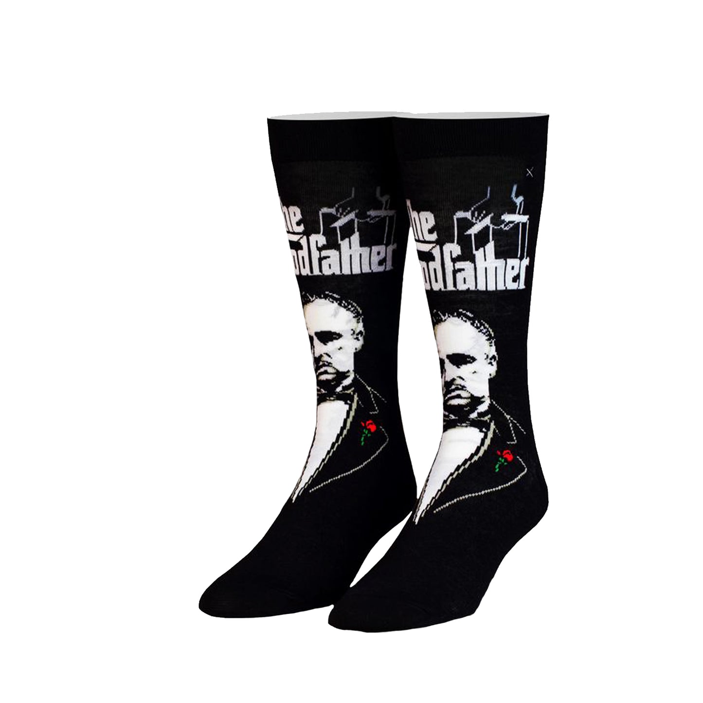 Odd Sox Men's Crew Socks - Vito (The Godfather)