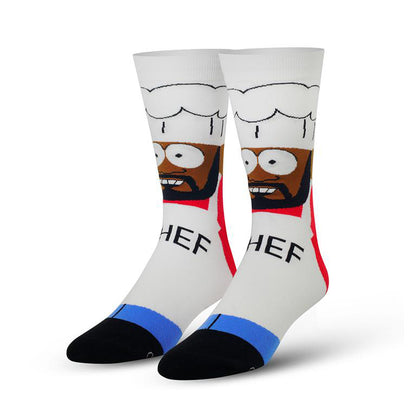 Odd Sox Men's Crew Socks - Kiss The Chef (South Park)