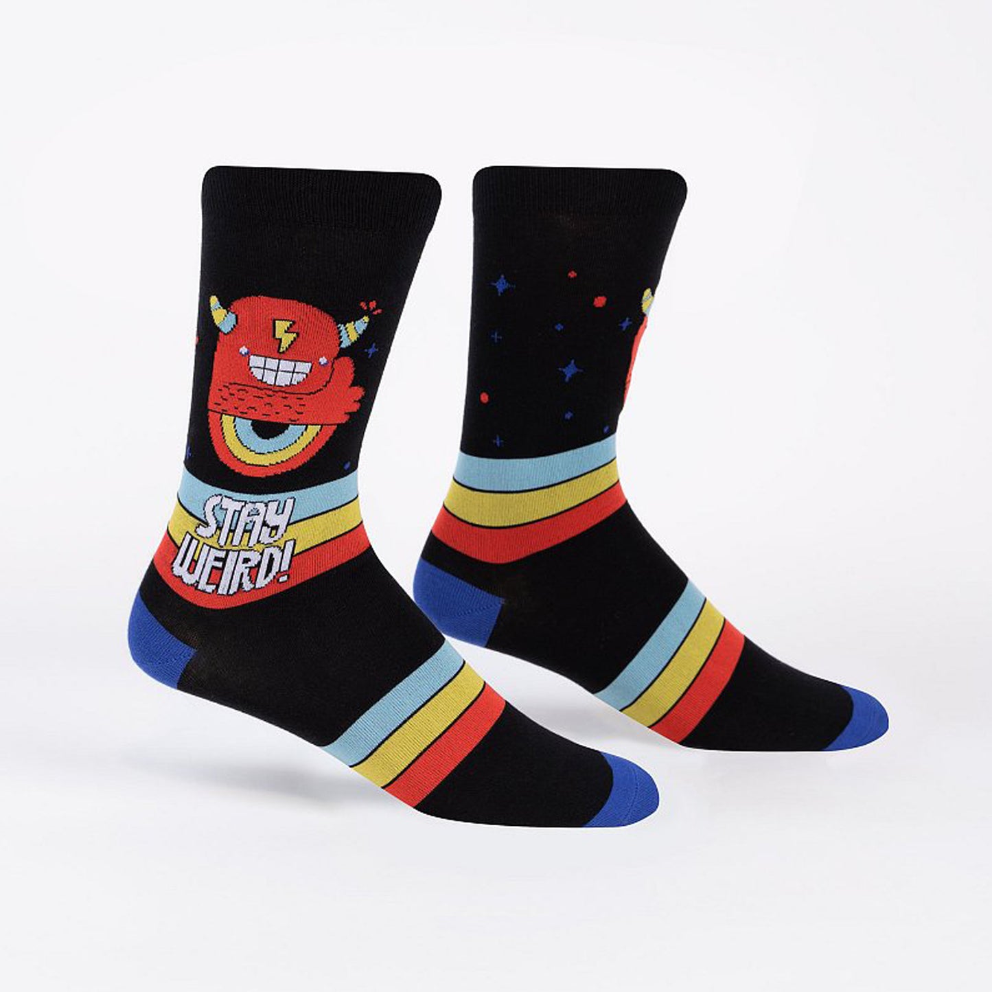 Sock It To Me Men's Crew Socks - Stay Weird