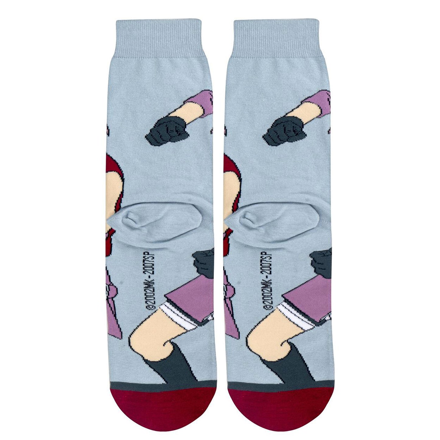 Odd Sox Men's Crew Socks - Sakura (Naruto Shippuden)