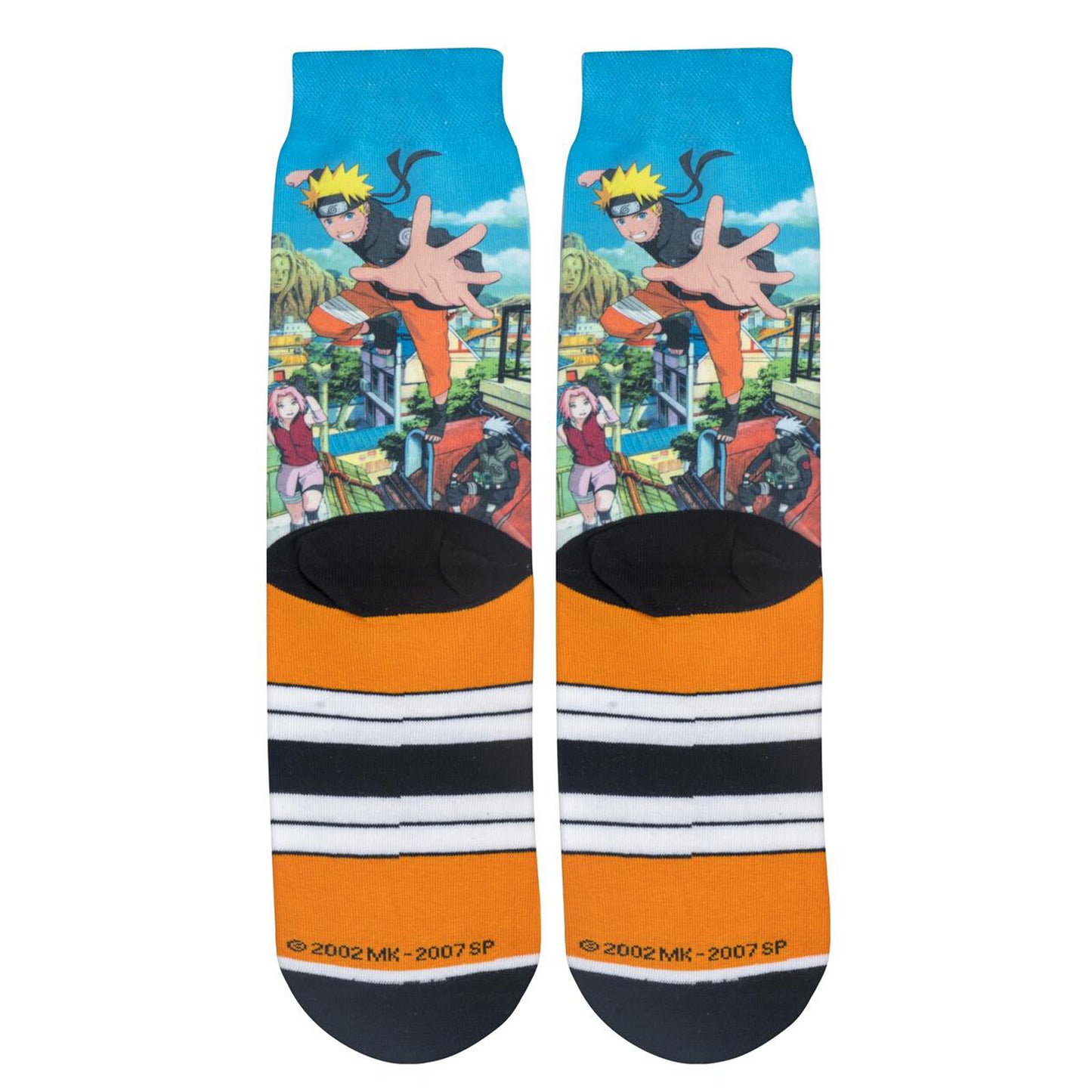 Odd Sox Men's Crew Socks - Naruto Strike! (Naruto Shippuden)