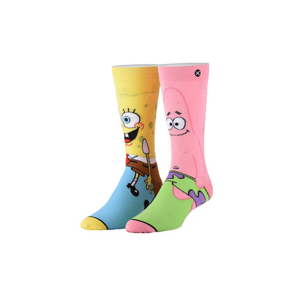 Odd Sox Kids Crew Socks - Spongebob & Patrick (Spongebob Squarepants)