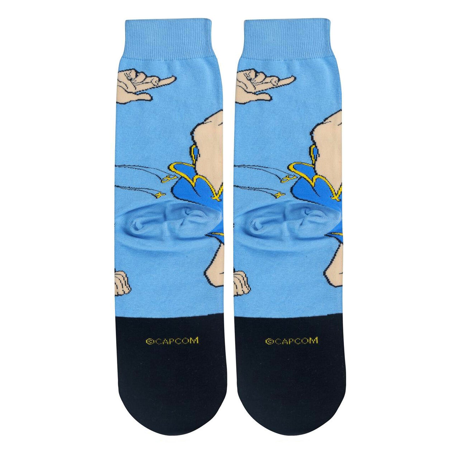 Odd Sox Men's Crew Socks - Chun Li (Street Fighter II)