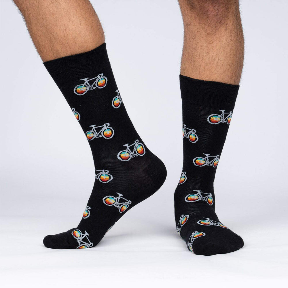 Sock It To Me Men's Crew Socks - Pedal Power