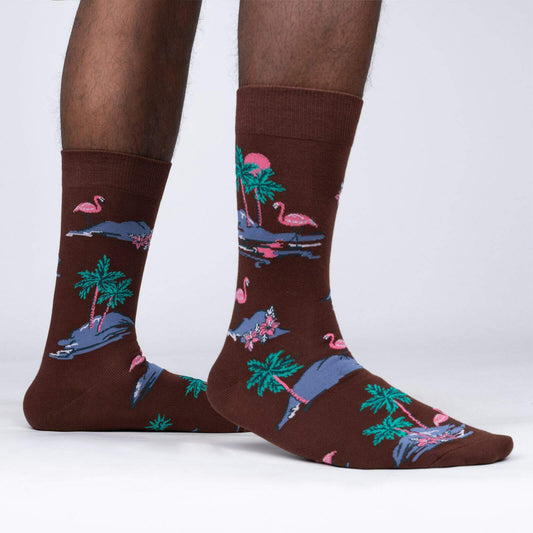 Sock It To Me Men's Crew Socks - Paradise Found