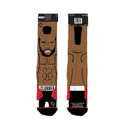 Odd Sox Men's Crew Socks - Clubber Lang (Rocky)