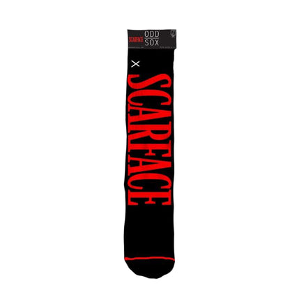 Odd Sox Men's Crew Socks - Scarface