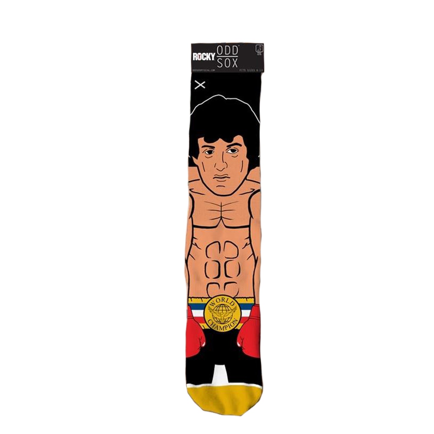 Odd Sox Men's Crew Socks - Rocky Balboa