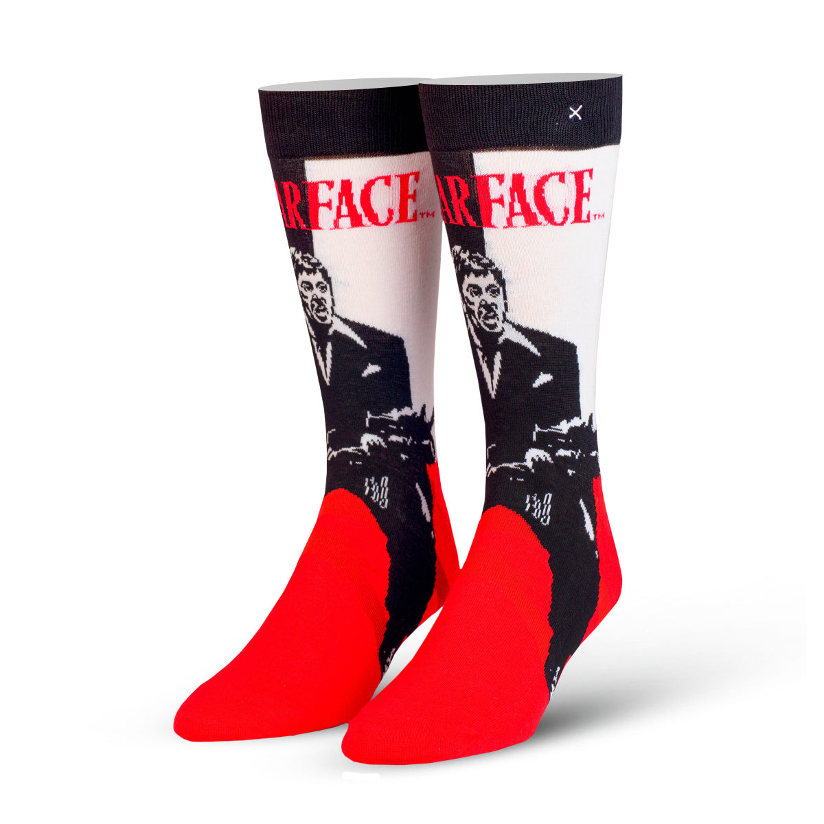 Odd Sox Men's Crew Socks - Last Stand (Scarface)