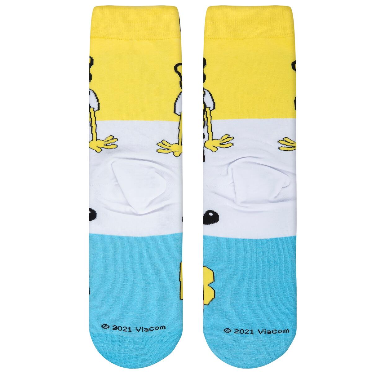 Odd Sox Men's Crew Socks - Spongebob Smilepants