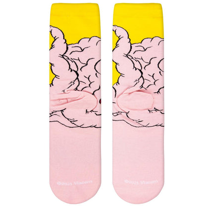 Odd Sox Men's Crew Socks - Krang (TMNT)