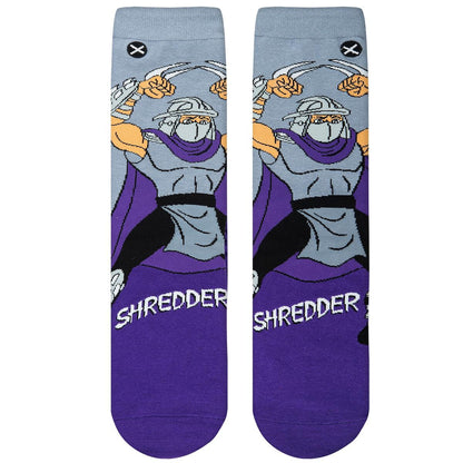 Odd Sox Men's Crew Socks - Shredder (TMNT)