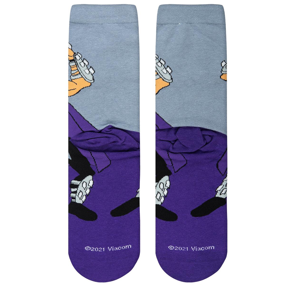 Odd Sox Men's Crew Socks - Shredder (TMNT)