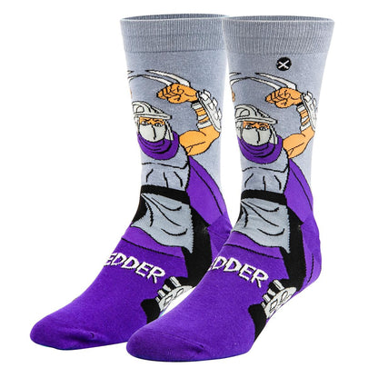 Odd Sox Men's Crew Socks - Shredder (TMNT)