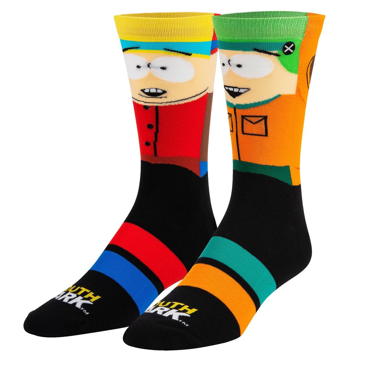 Odd Sox Men's Crew Socks - South Park Gang