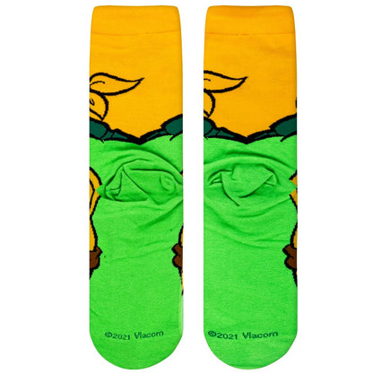 Odd Sox Women's Crew Socks - Michelangelo (TMNT)