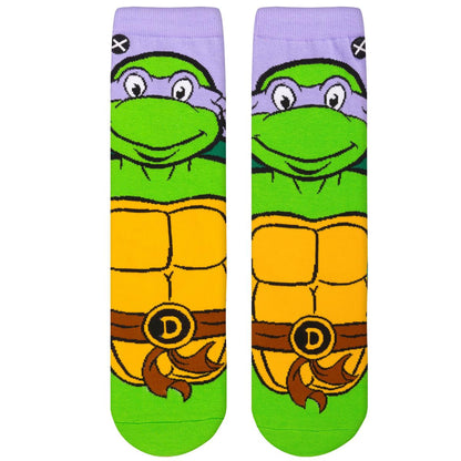 Odd Sox Women's Crew Socks - Donatello (TMNT)