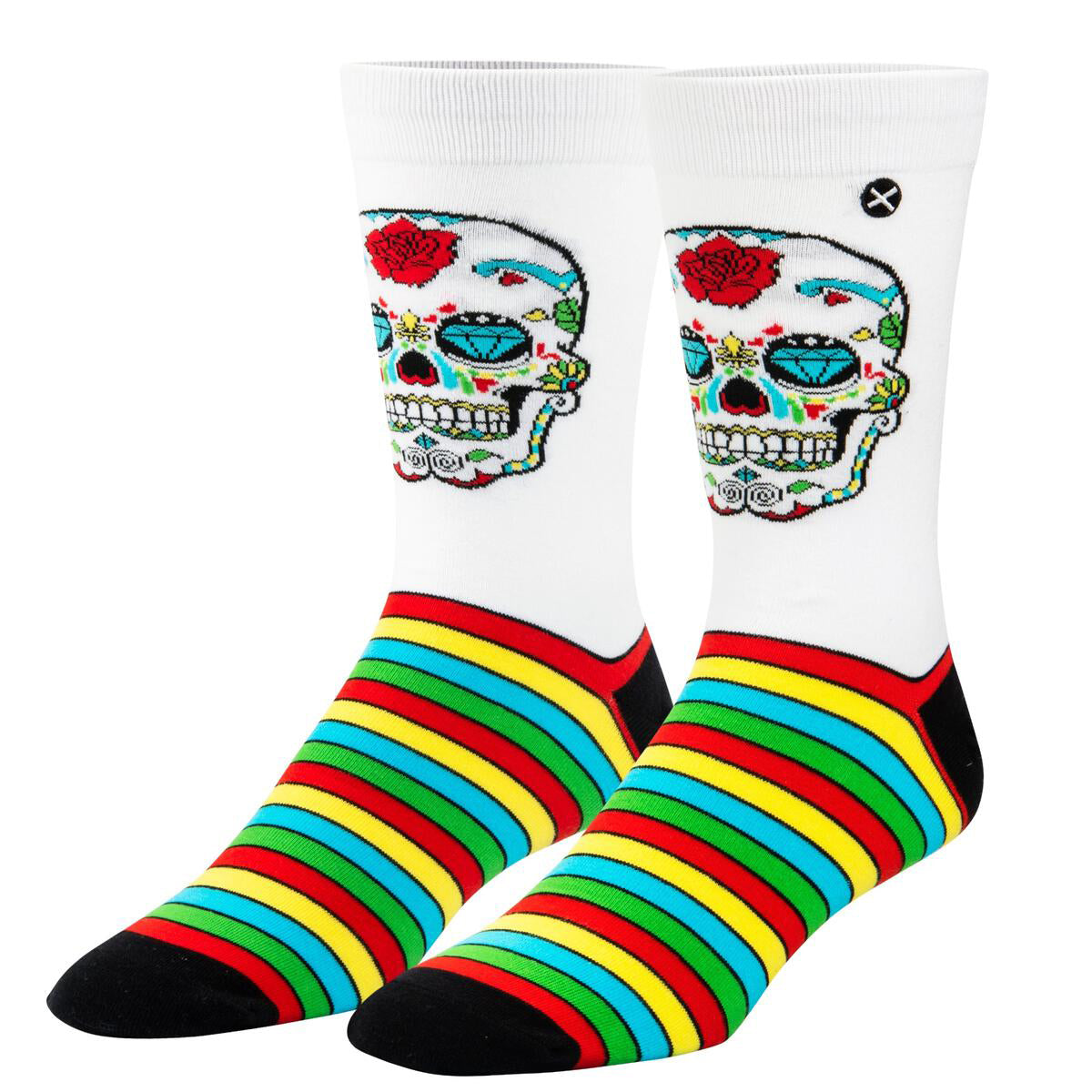 Odd Sox Men's Crew Socks – Sugar Skull