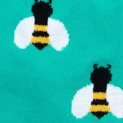 Sock It To Me Women's Crew Socks - Bee Happy