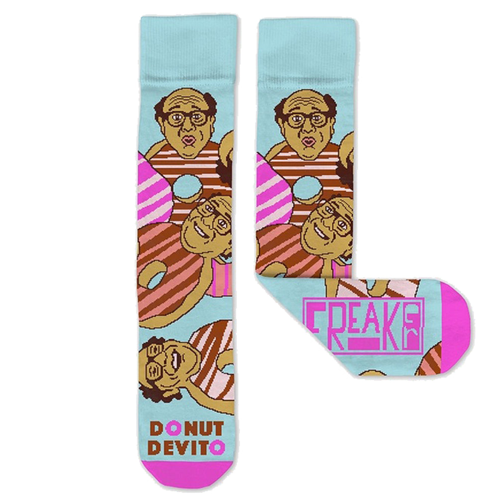 Freaker USA Unisex Crew Socks - Donut Devito