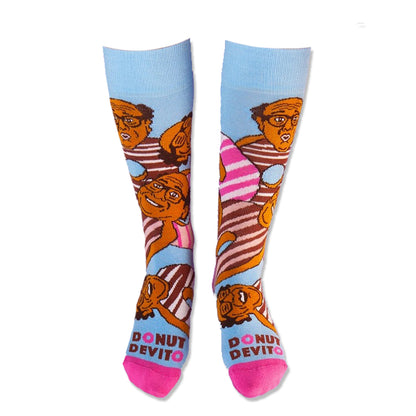 Freaker USA Unisex Crew Socks - Donut Devito