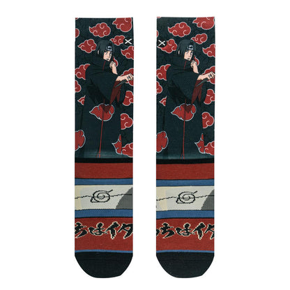 Odd Sox Men's Crew Socks - Itachi Headband (Naruto Shippuden)