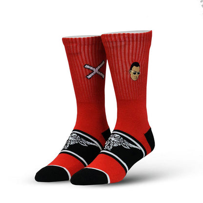 Odd Sox Men's Crew Socks - Brahma Bull (WWE)