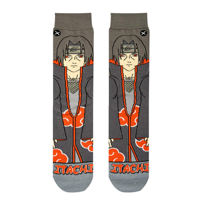 Odd Sox Men's Crew Socks - Itachi (Naruto Shippuden)