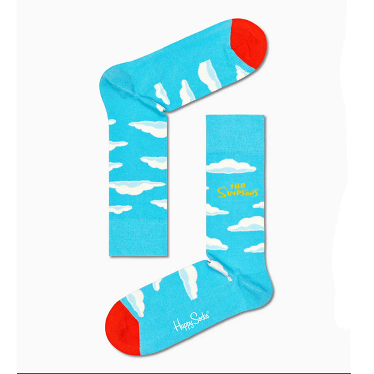 Happy Socks x The Simpsons Women's Crew Socks - Clouds