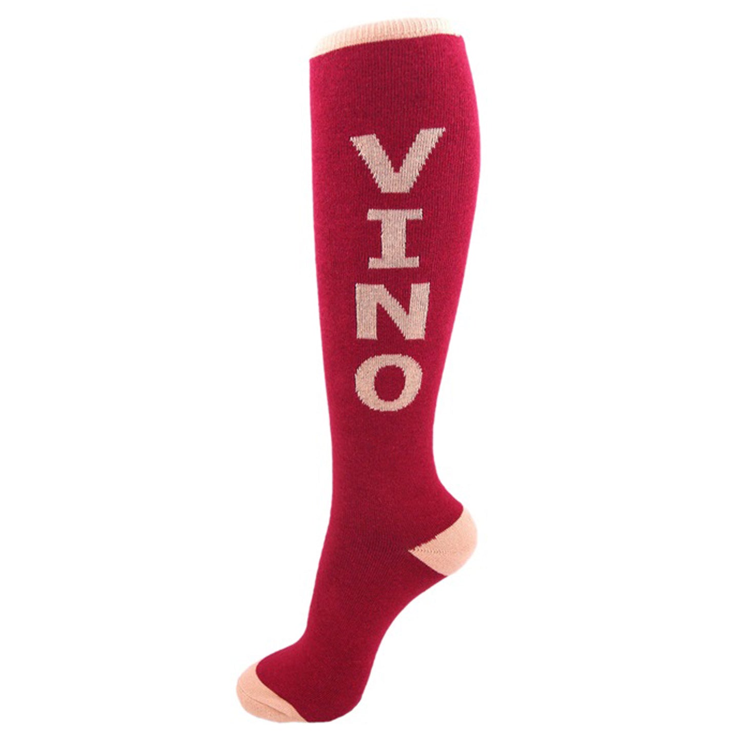 Gumball Poodle Unisex Knee High Socks - Vino