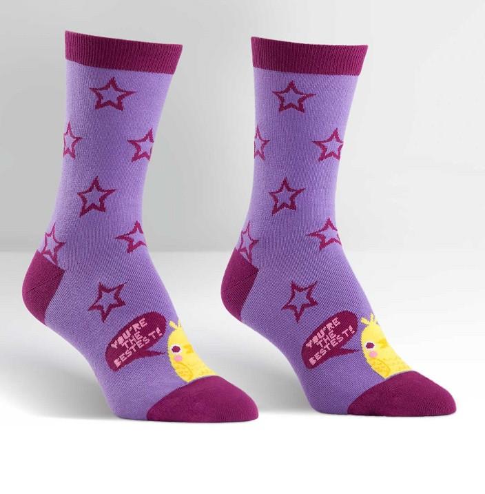 Sock It To Me Women's Crew Socks - Bestest Chick