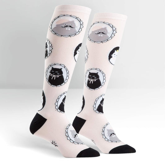 Sock It To Me Women's Funky Knee High Socks - Cameow