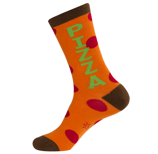 Gumball Poodle Unisex Crew Socks - Pizza